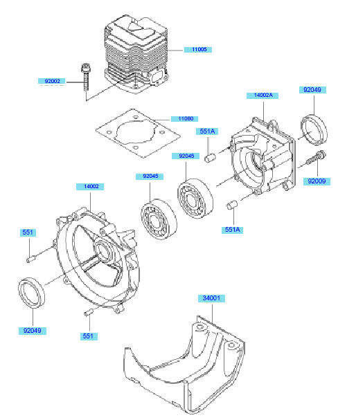 Cylinder & Crankcase