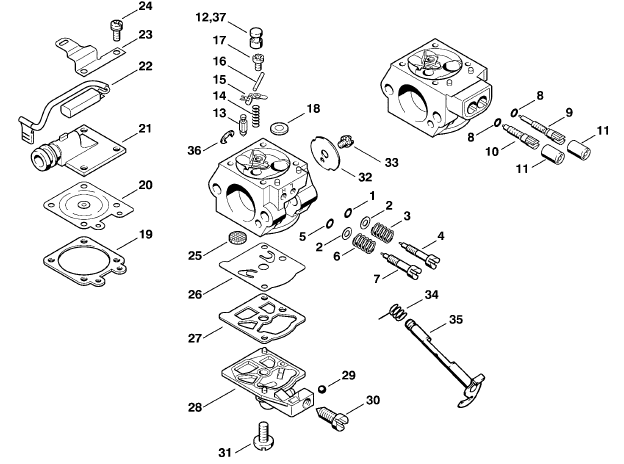 Carb WT-427 -WT-581 -WT-590