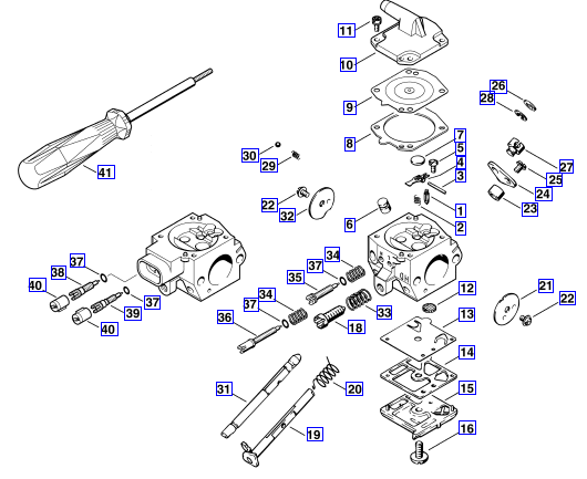 CARBURETOR HD-28A - HD-29