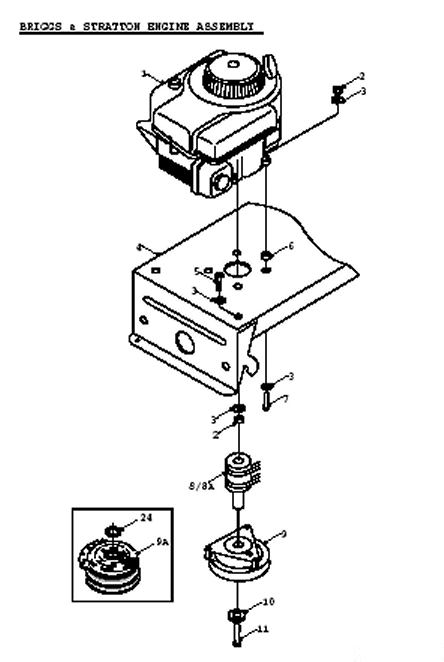 K12.5 Briggs & Stratton Engine