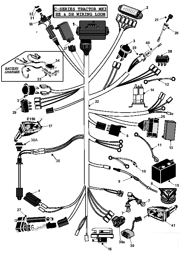 MK3 HE & DH Wiring Loom