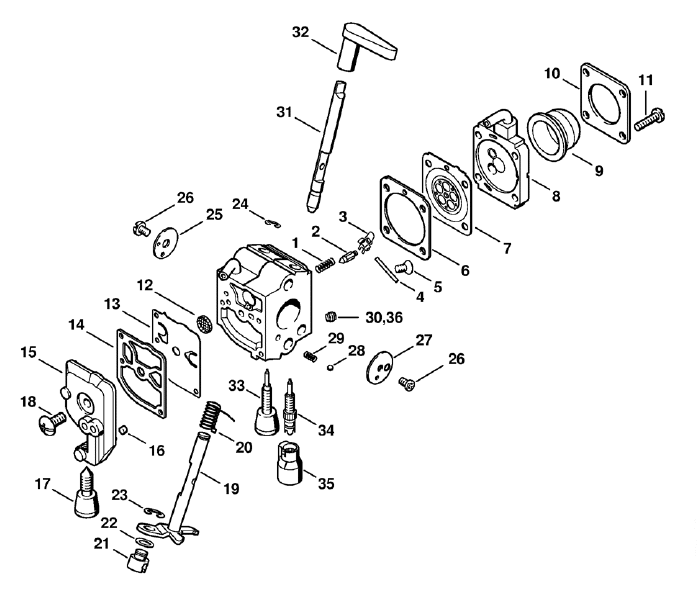 Carburetor CSQ-105 - S111