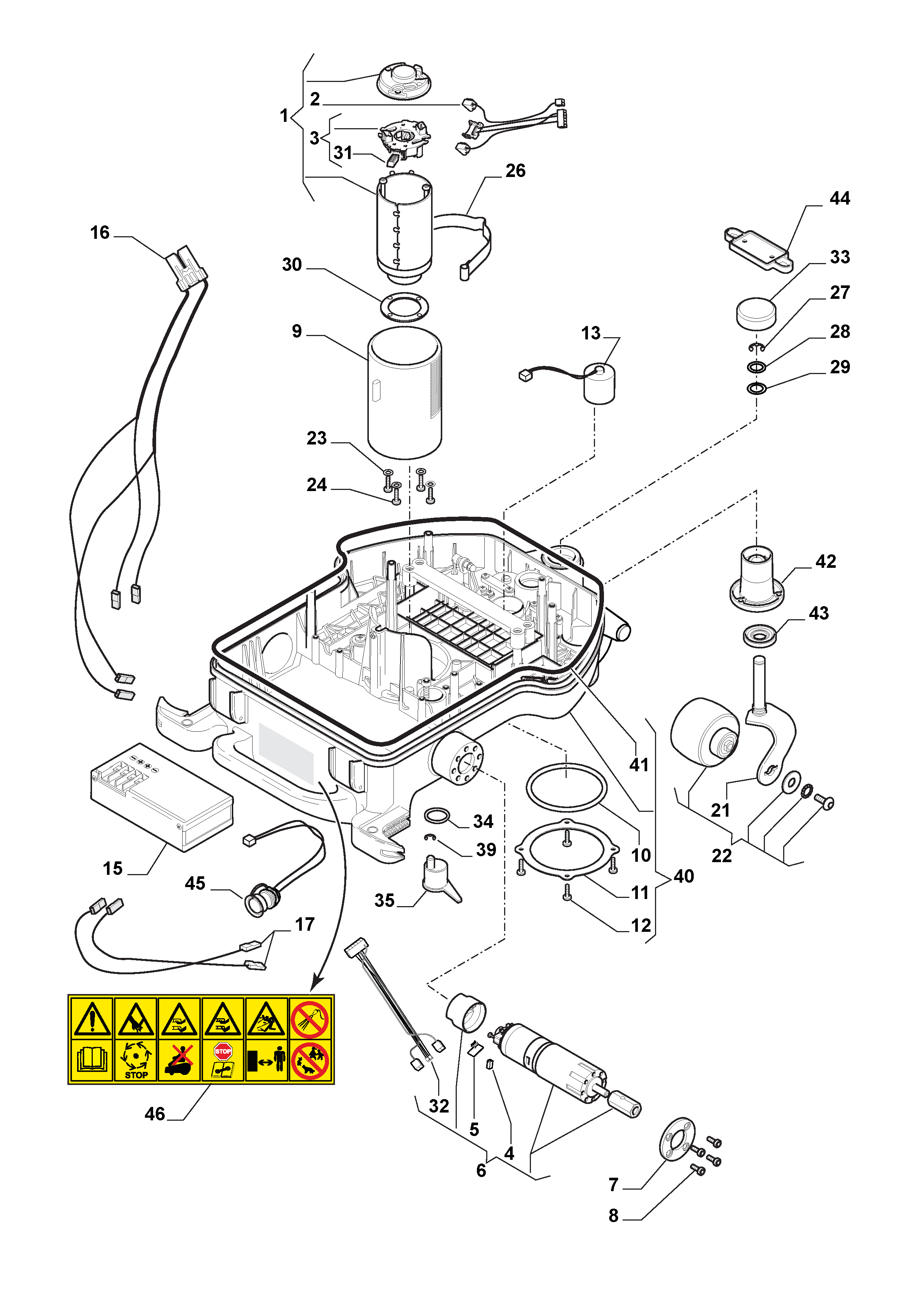 Motor, Transmission