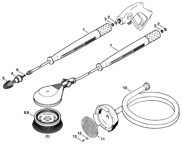 Rotory nozzle