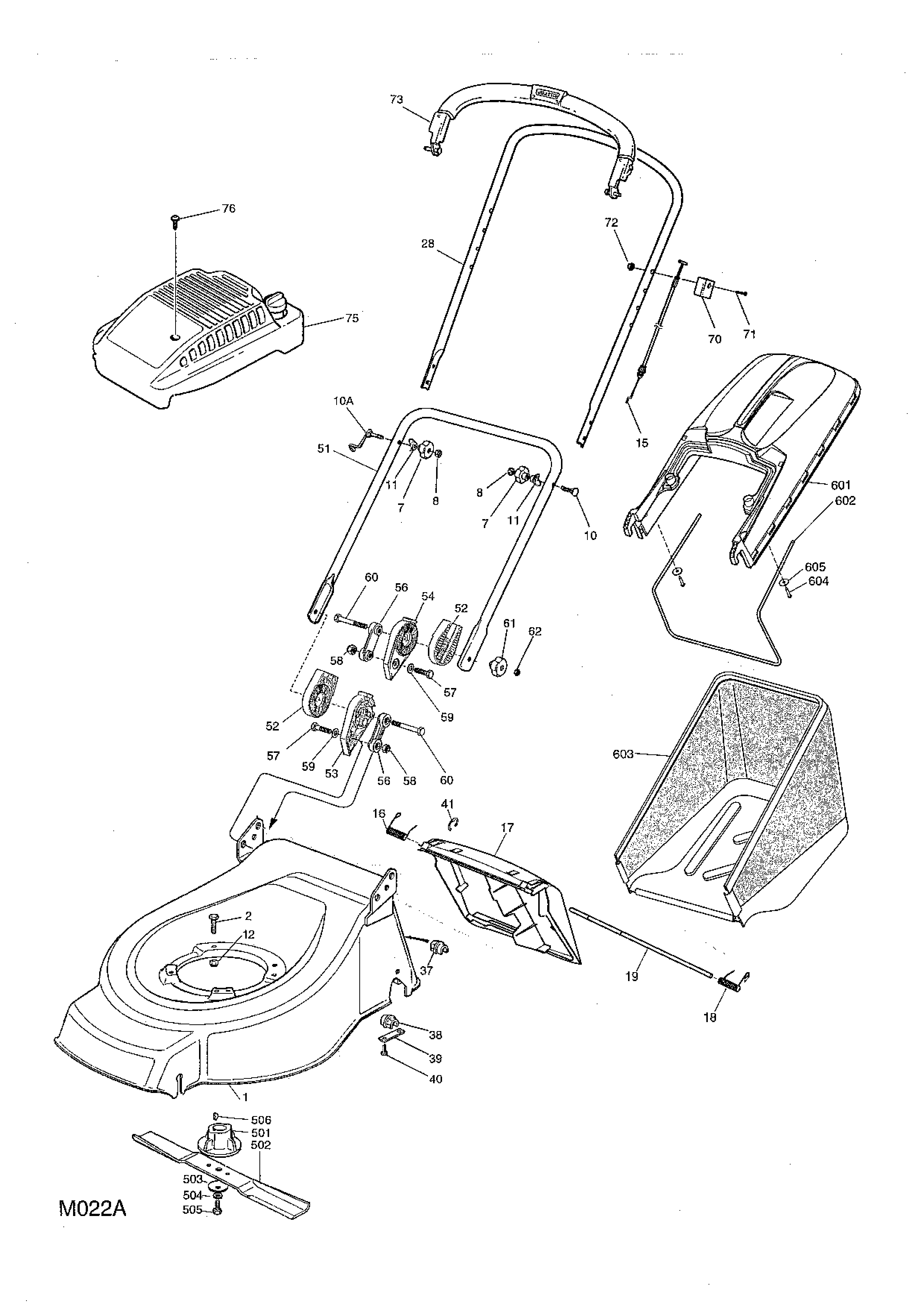 Handle, Upper Part