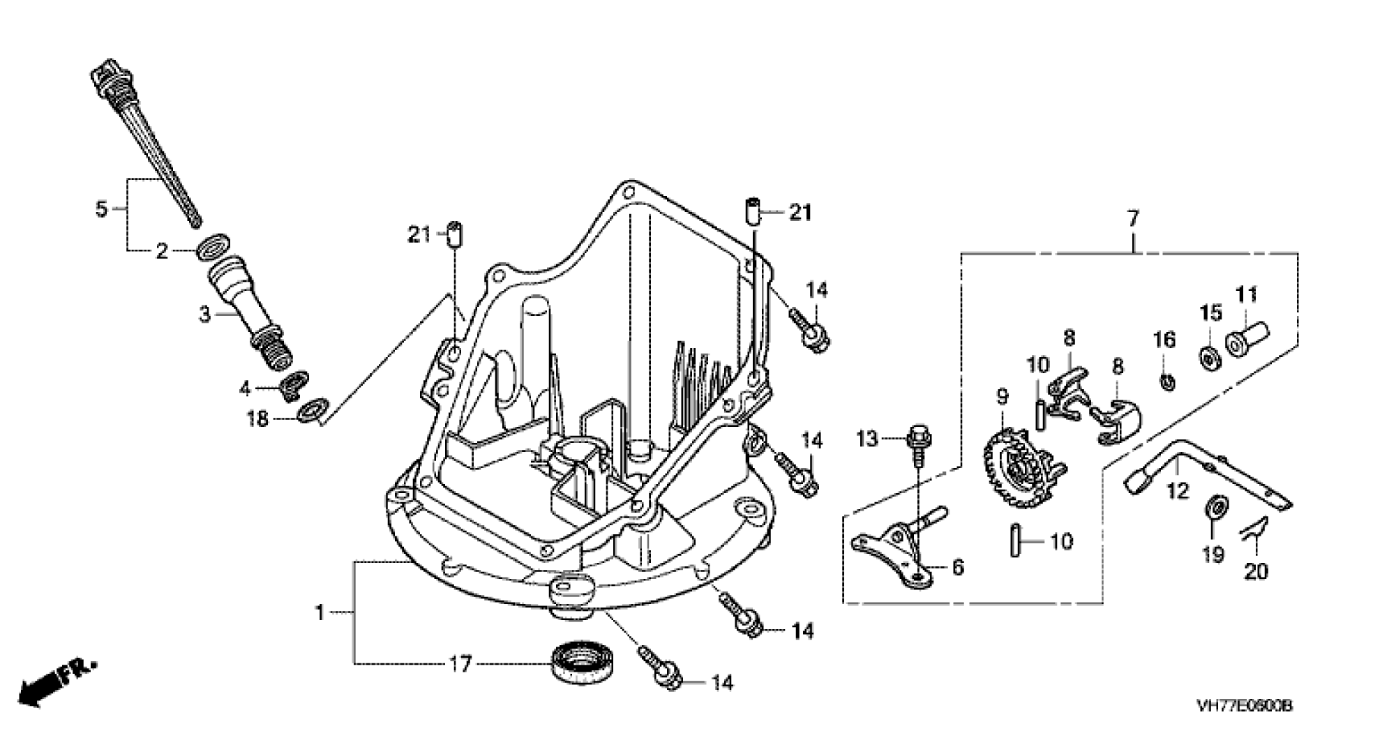 OIL PAN SUMP
