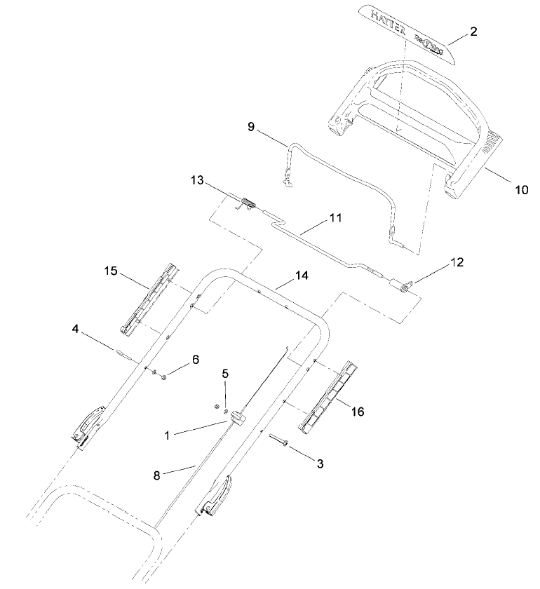 Upper Handle Assembly