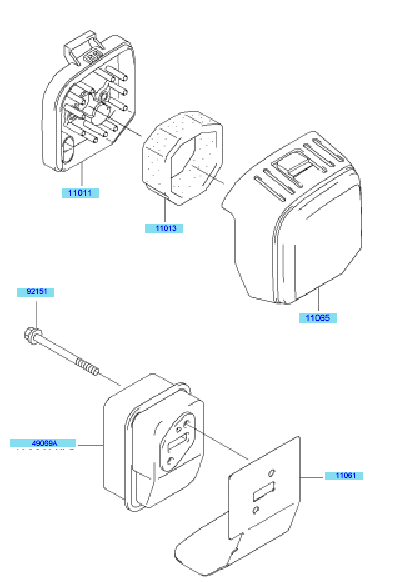 Air Filter - Muffler