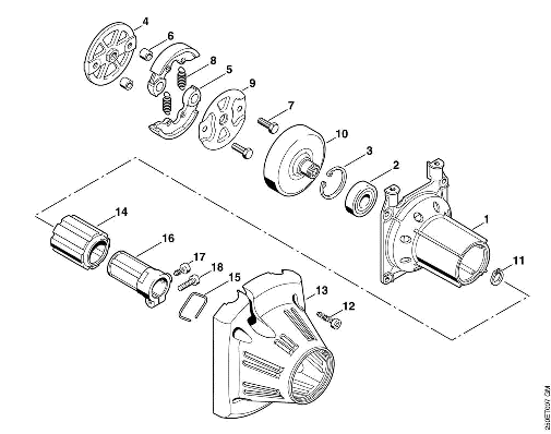 G-Clutch housing