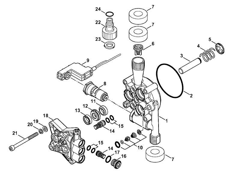 Pump housing