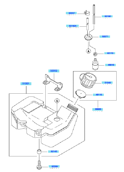 Fuel Tank & Fuel Valve