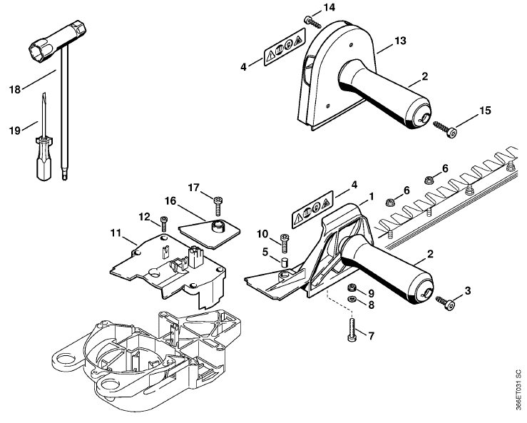 Handle HS 85