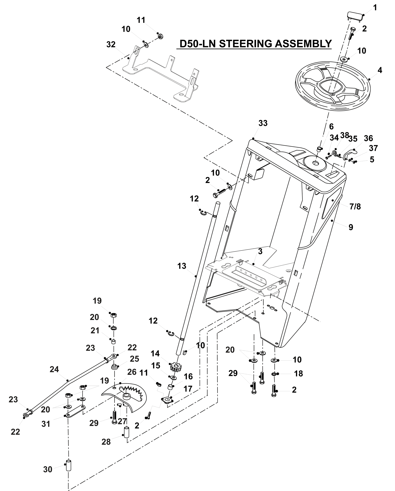 STEERING ASSY