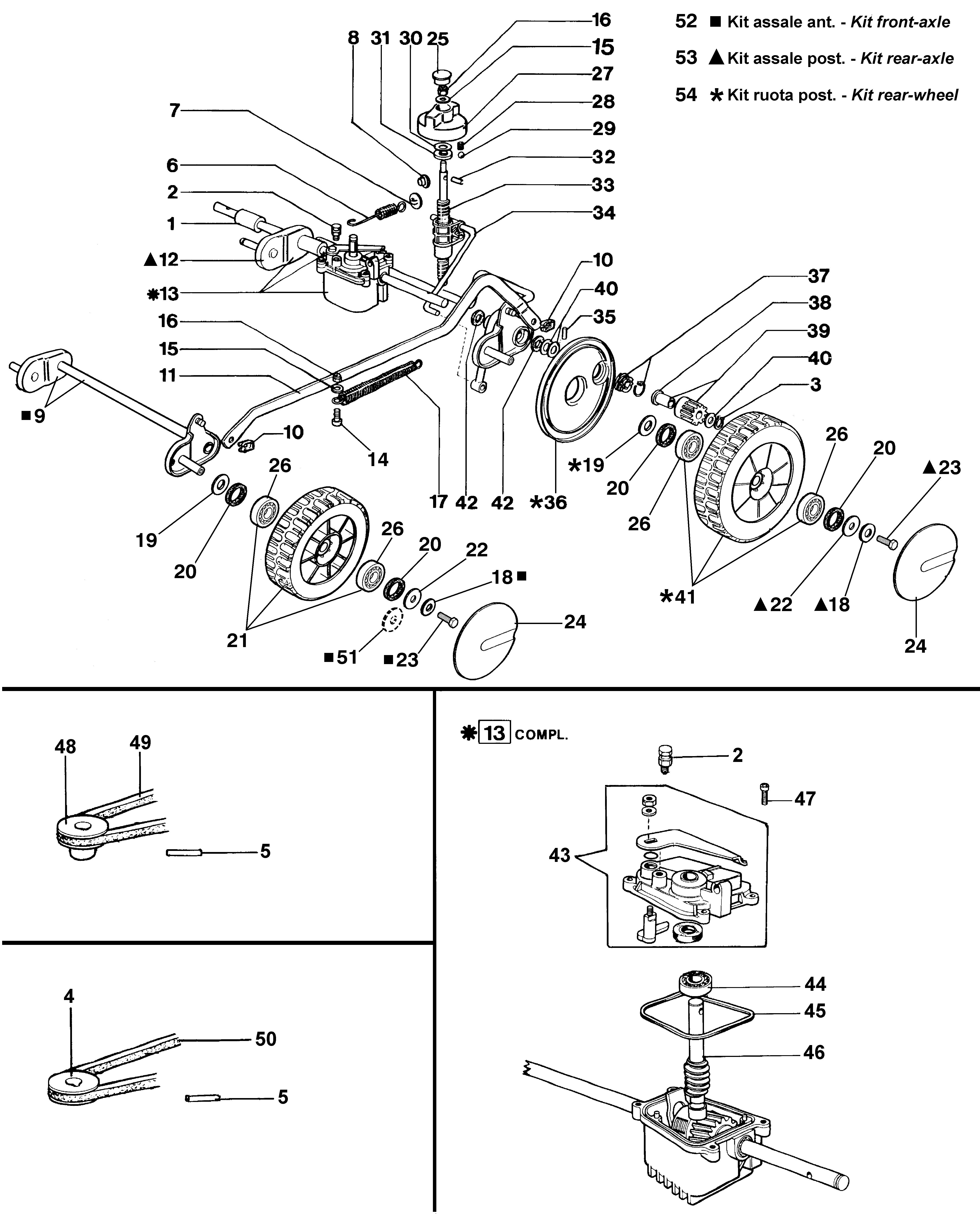 Axle assy