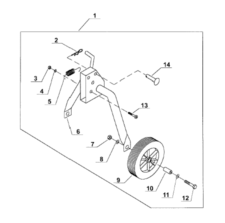 support wheel