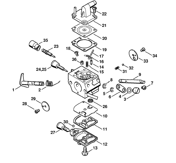 Carburetor C1QS138,  C1QS139,   C1QS82,  C1QS83 