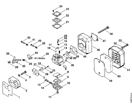 C-Carburetor, Air filter