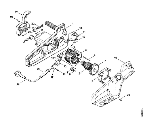 A-Electric motor E 14