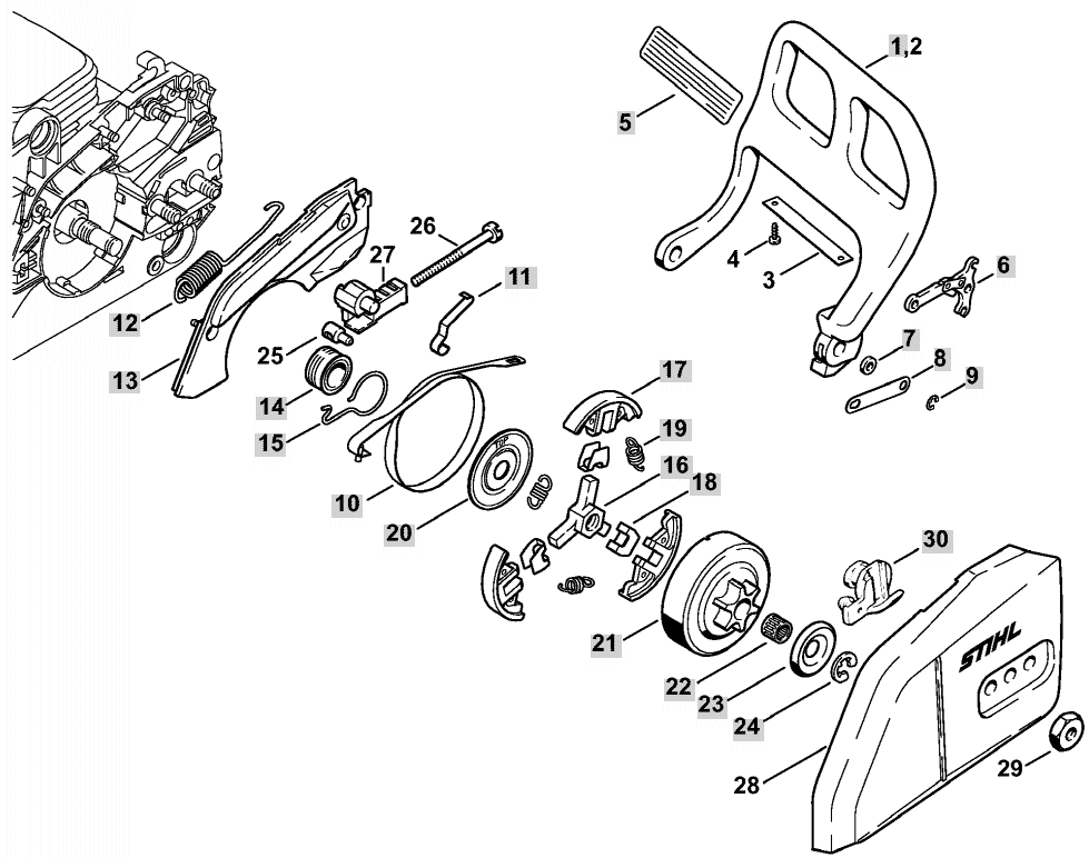 Hand Guard-Chainbrake