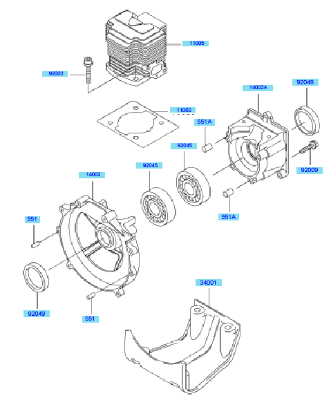 Cylinder & Crankcase