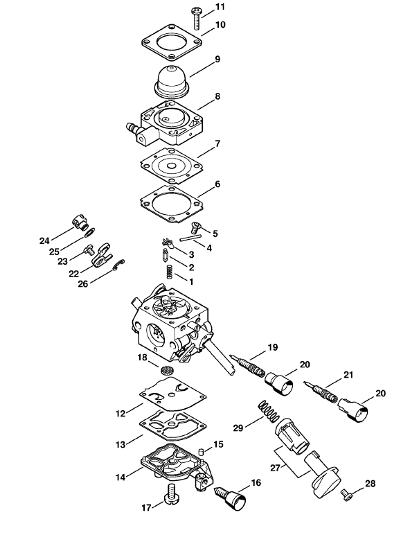 Carburetor C1M-S146 California