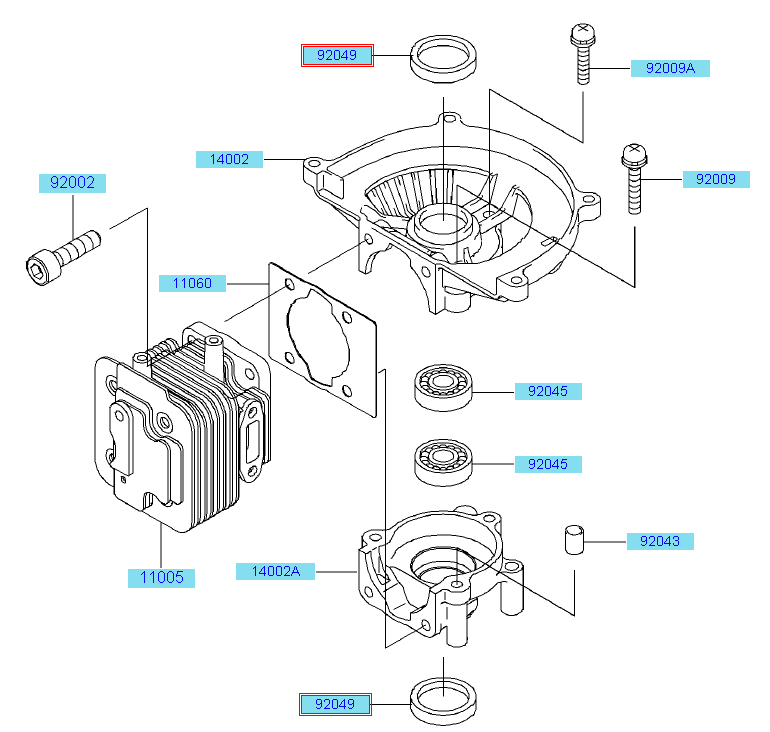 Cylinder Crankcase