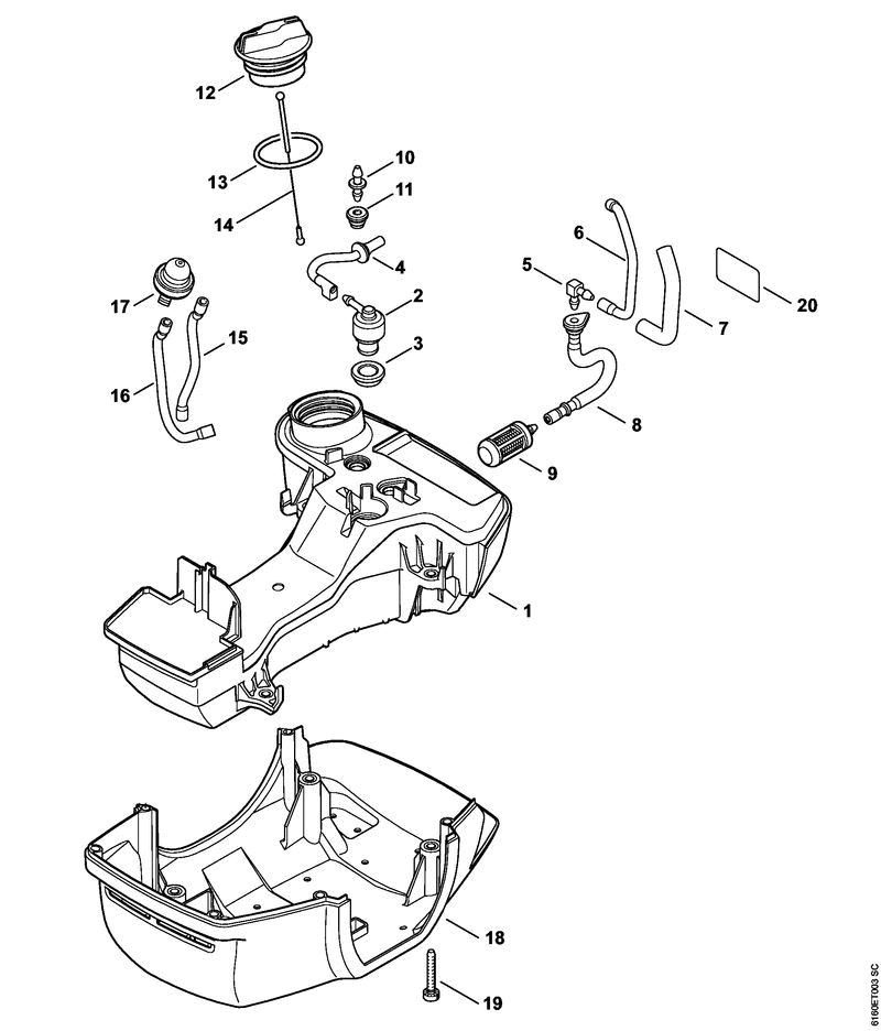 D FUEL TANK