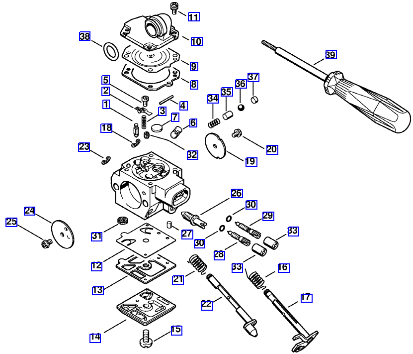 Carburetor HD-34A