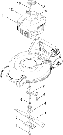 Bag Assembly Blade & Engine Assembly