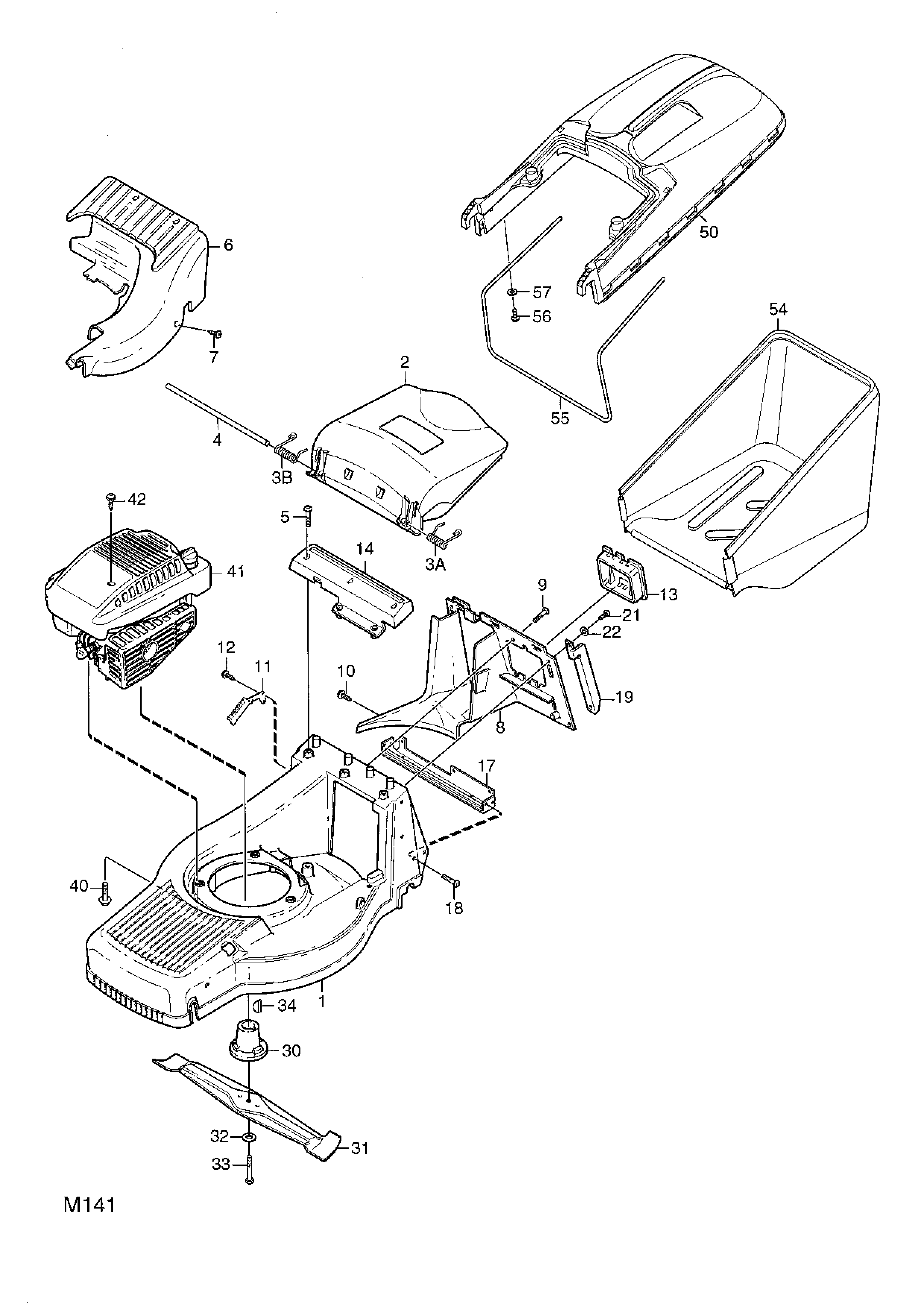 Chassis Grass Collector