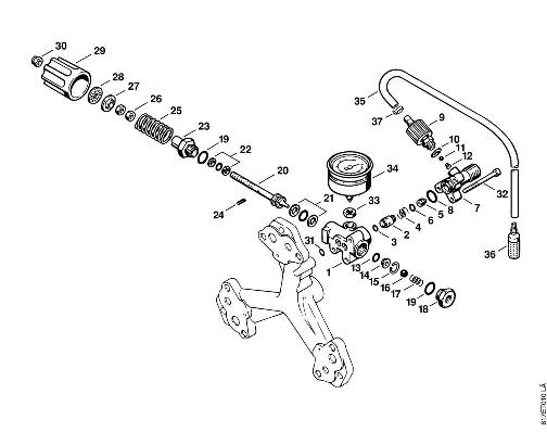 J-Regulation valve block RB 400K