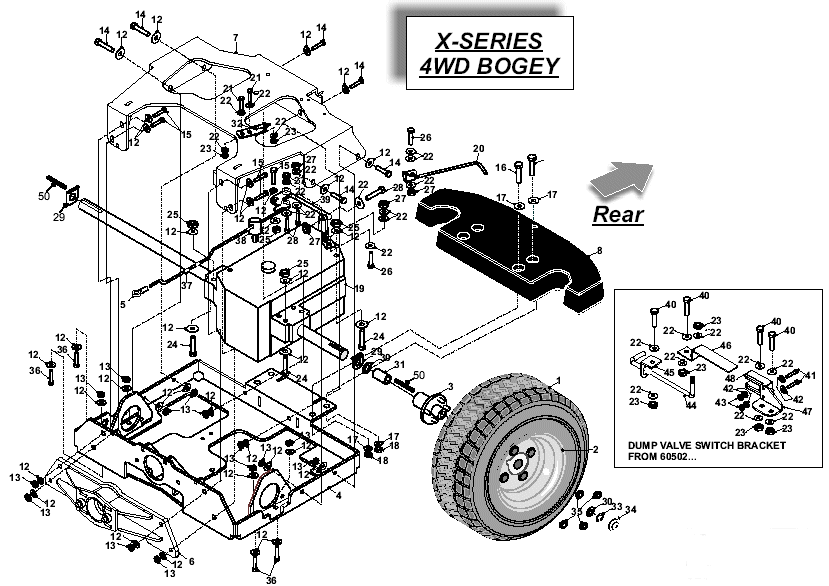 4WD Bogey Assembly