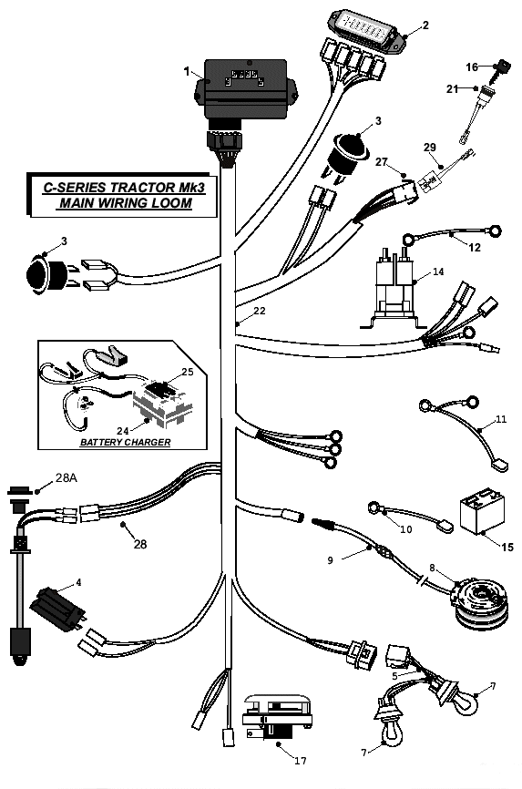 MK3 Main Wiring Loom