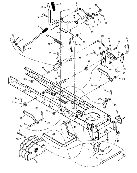 Mower Housing Extension