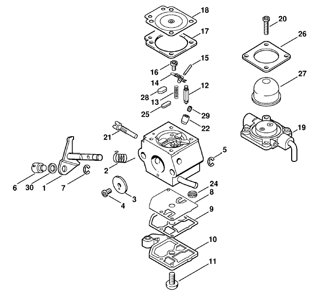 Carburetor C1QS53A