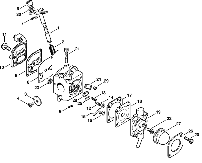 Carburetor C1Q-S50 BG 55