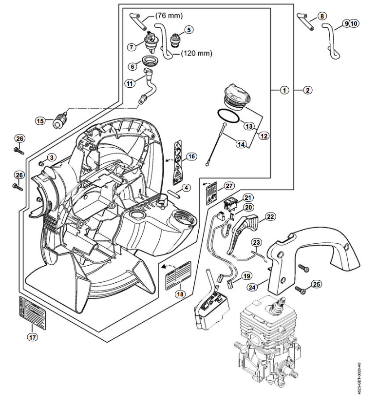 Fan housing/ Inner