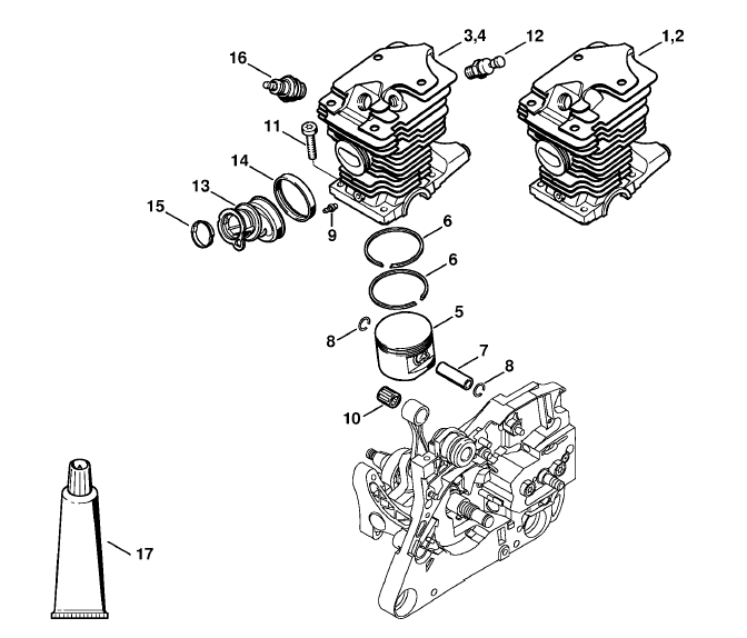Cylinder MS270