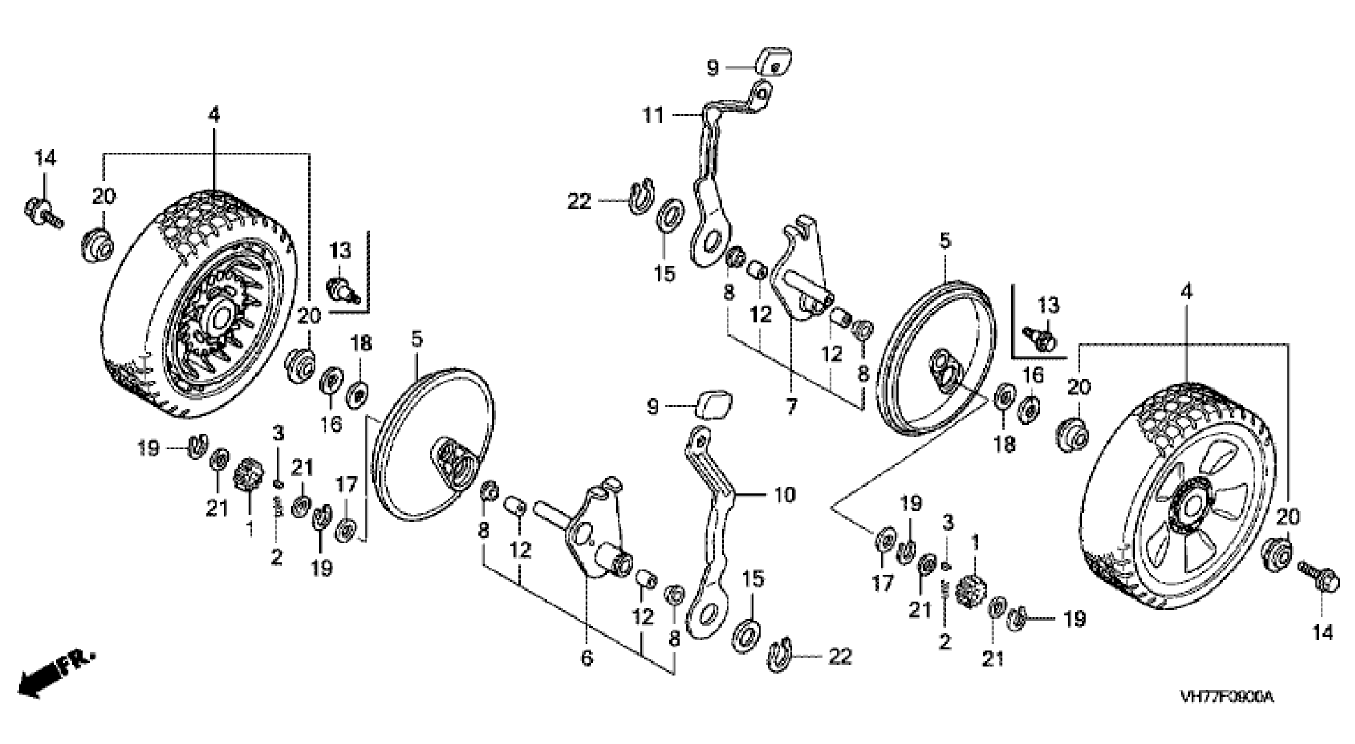 WHEEL & HEIGHT ADJUSTER