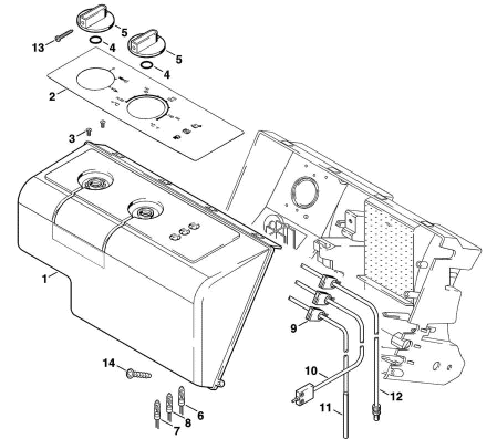 L-Instrument panel