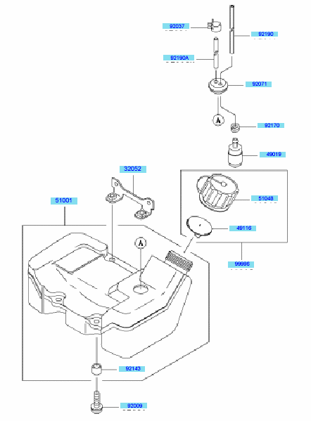 Fuel Tank & Fuel Valve