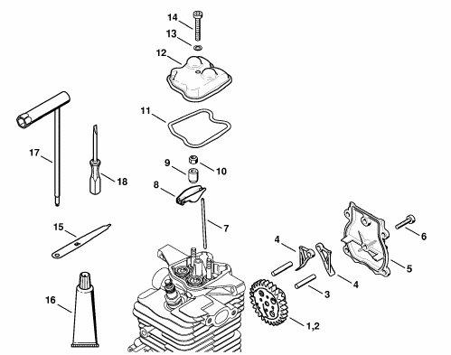 Valve timing gear