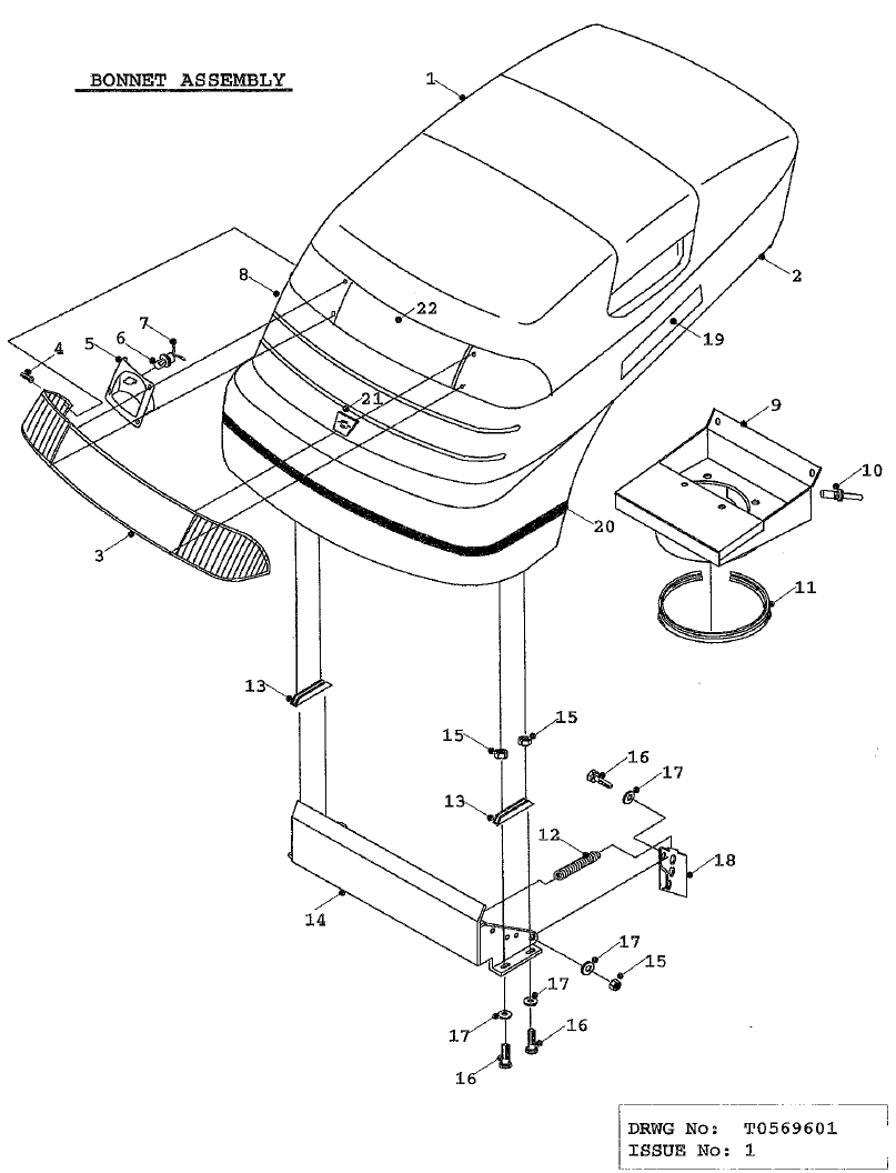 Bonnet Assembly