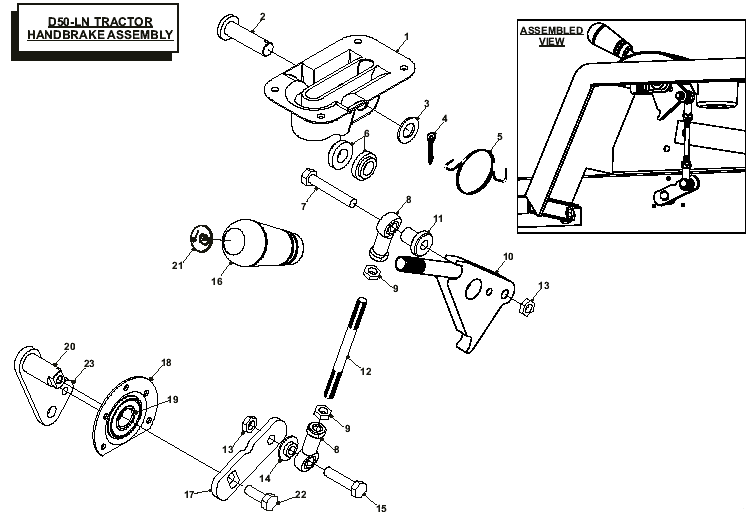 Handbrake Assembly