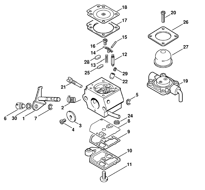 Carburetor C1QS58