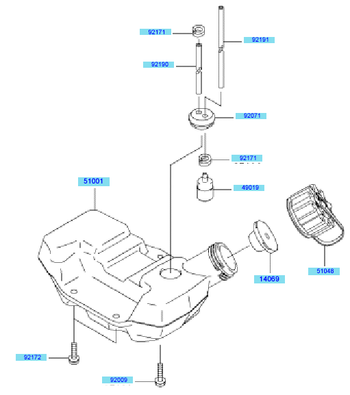 Fuel Tank & Fuel Valve