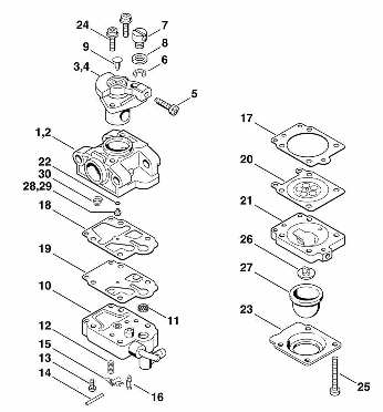 E-Carburetor WYL#62A,  WYL#63