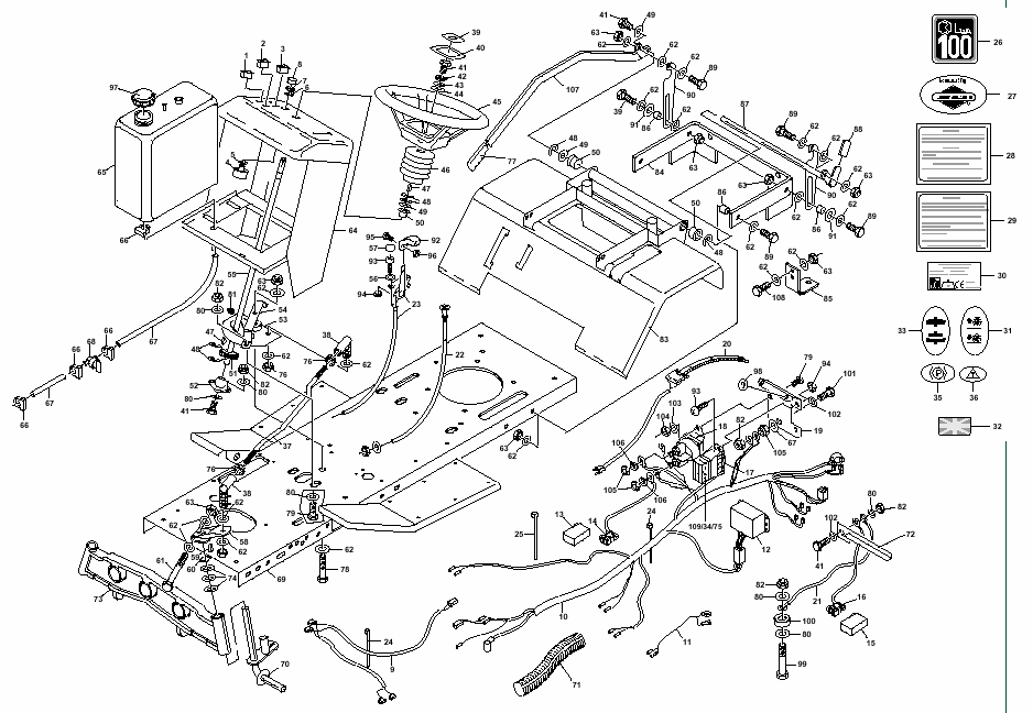 Steering and Electrical Controls