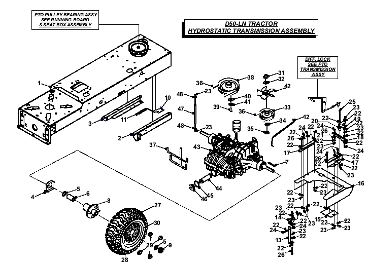 Hydrostatic Transmission Assembly