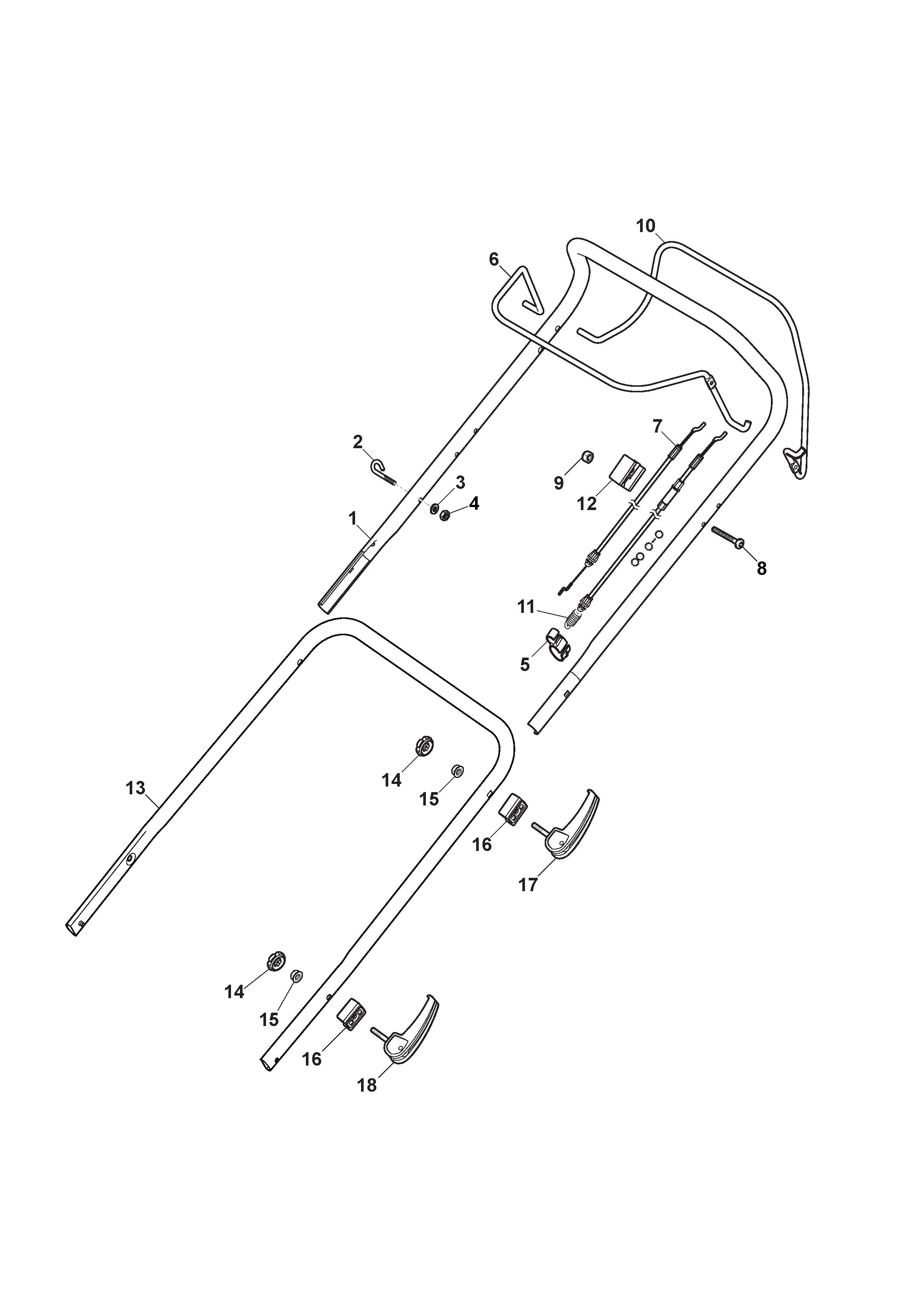 Handle, Upper Part